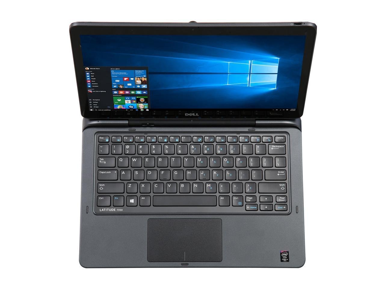Dell Latitude 7350 13,3 polegadas FHD IPS Touch-Screen Laptop 2-em